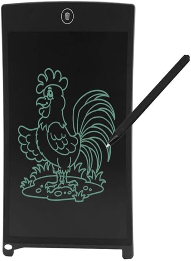 OS0823B LCD Digital Writing Drawing Tablet Portable Electronic Graphic Board (8.5in), Black